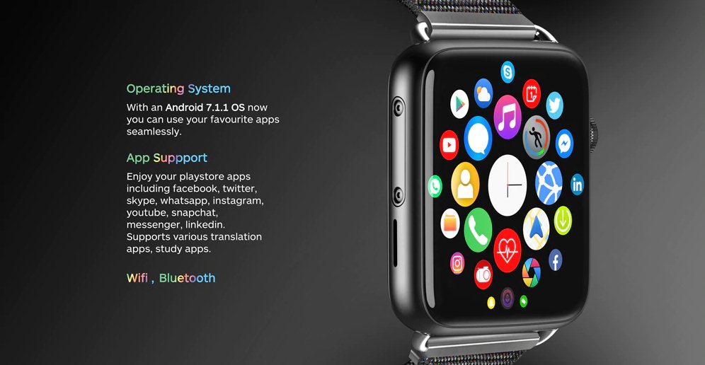Lemfo LEM10 Android hodinky
